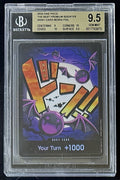 BGS 9.5 One Piece PRB01 Don!! Card Gecko Moria Foil - English - PRB01 - Graded