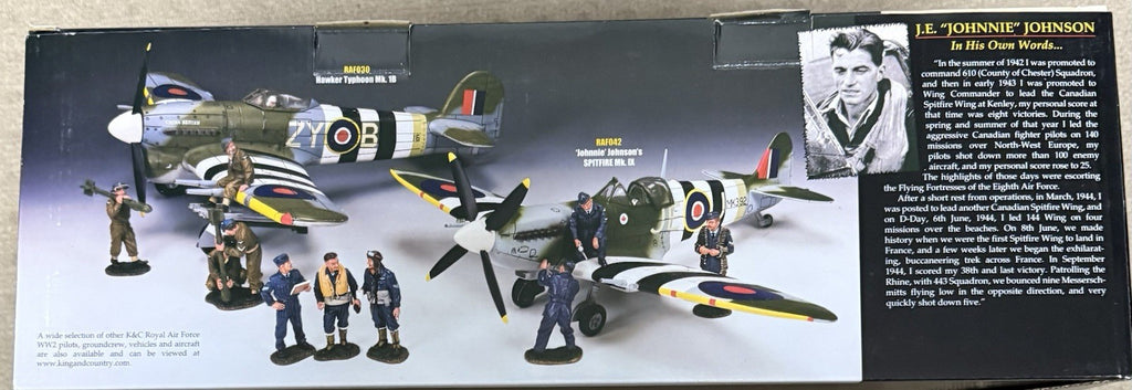 King & Country RAF042 Jonnie Johnson's Spitfire Mk.IX - Retired