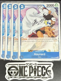 4x One Piece OP05-052 C Maynard - English - Regular - Play Set - TCG - NM/M