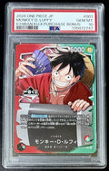 PSA 10 One Piece OP13-001 L - Monkey.D.Luffy - JP  - Ichiban Kuji Purchase Bonus