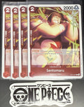 4x One Piece ST21-007 C - Sentomaru - EN - Foil - Play Set - TCG - NM/M