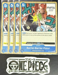 4x One Piece OP10-060 C Barrier-Barrier Pistol - ENG - Regular - Playset - NM/M