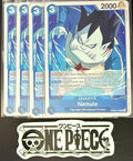 4x One Piece OP08-050 C  Namule - ENG - Regular - Play Set - TCG - NM/M