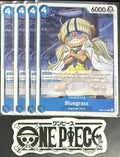 4x One Piece EB04-026 C Bluegrass - ENG - Regular - Play Set - TCG - NM/M