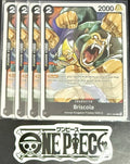 4 x One Piece OP11-090 C Briscola - ENG - Regular - Playset - TCG - NM/M