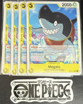4 x One Piece OP11-112 UC Megalo - ENG - Regular - Playset - TCG - NM/M