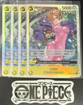 4x One Piece OP07-111 SR Lilith - ENG - Foil - Play Set - NM/M