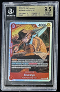 BGS 9.5 One Piece OP06-009 SR Shuraiya - English - Wings of the Captain - Graded