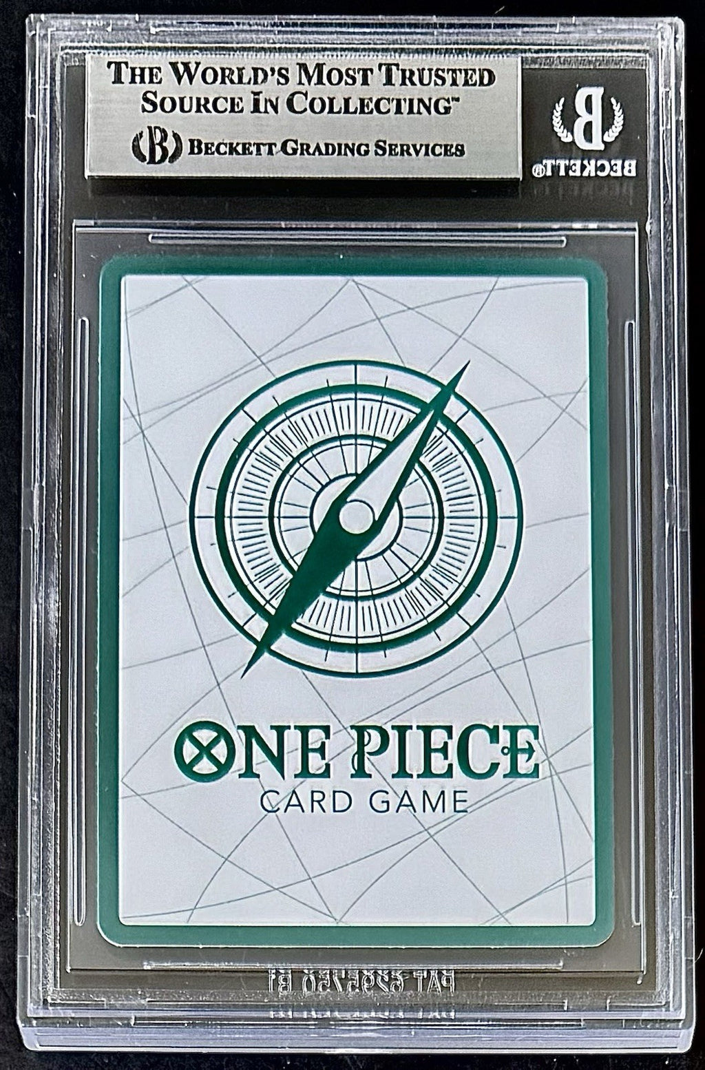 BGS 9 One Piece Don!! Card Gecko Morio - English - Foil - PRB01 - Graded
