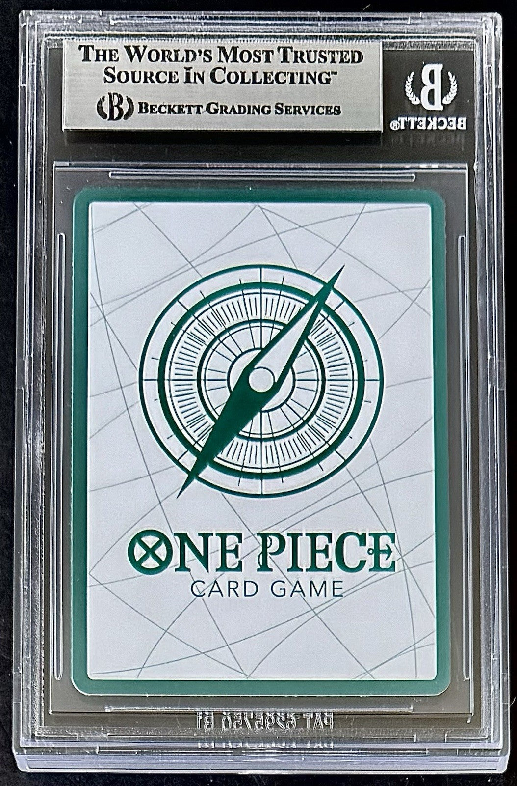 BGS 9 One Piece Don!! Card Gecko Morio - English - Foil - PRB01 - Graded