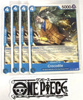 4x One Piece ST17-001 C Crocodile - English - Regular - Playset - TCG - NM/M