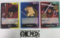 One Piece EB01 Leader Pack!!! All Three Leaders - English - TCG - NM/M