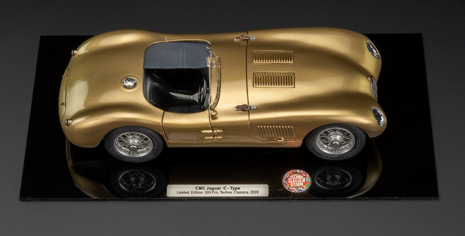 CMC M-214 Jaguar C-Type, 1952 Special Edition Techno Classica 2020, 1:18