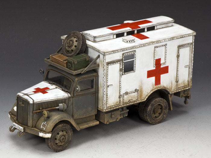 King & Country WS258 Opel Blitz Field Ambulance MIB