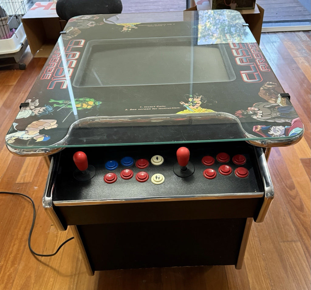 Double Dragon Arcade Cocktail Machine 1200 Games