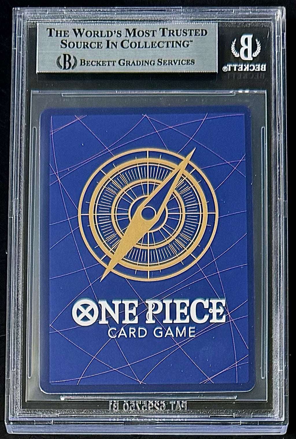BGS 9 One Piece OP02-114 SR Borsalino - English - Foil - PRB01 - Graded