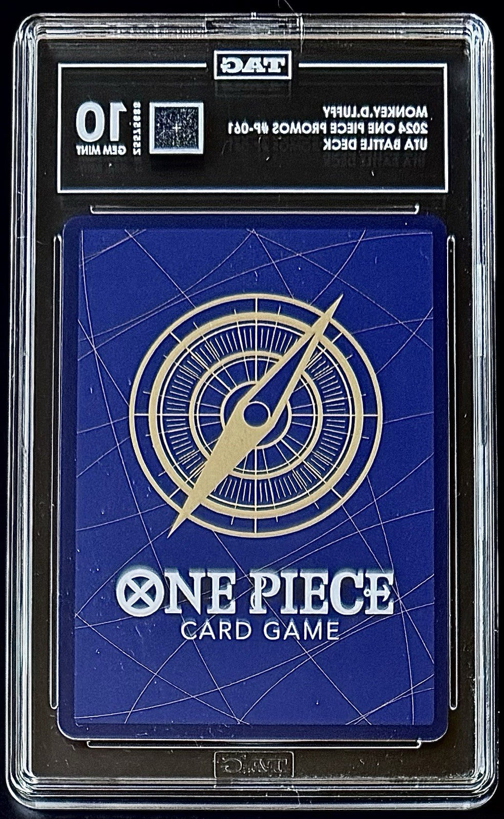 TAG 10 One Piece P-061 P - Monkey.D.Luffy - Promo - EN - Uta Battle Deck