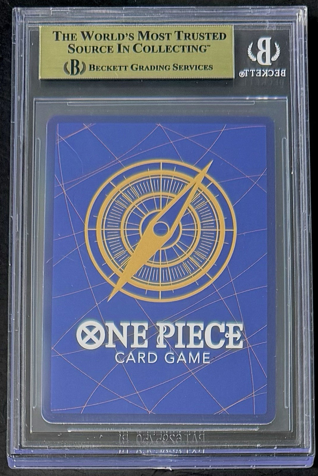 BGS 10 One Piece OP02-099 SR* - Sakazuki - Alt Art - EN - Foil - PRB01 - Graded