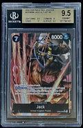 BGS 9.5 One Piece OP08-084 SR* Jack Alt Art - English - Two Legends - Graded