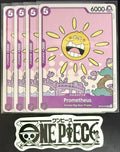 4x One Piece OP13-073 UC Prometheus - ENG - Regular - Playset - TCG - NM/M