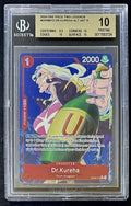 BGS 10 One Piece OP08-015 R* - Dr.Kureha - Alt Art - EN - Two Legends - Graded