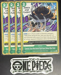 4x One Piece OP07-036 R Demonic Aura..- English - Regular - Playset - TCG - NM/M