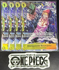 4 x One Piece OP12-108 R - Donquixote Rosinante - EN - Foil - Playset - NM/M