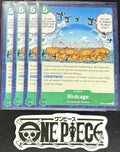 4x One Piece OP05-040 C Birdcage - ENG - Play Set - Regular - TCG - NM/M