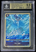 BGS 9.5 One Piece OP02-117 UC - Ice Age - EN -  Foil - Best Selection Vol.1