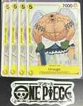 4x One Piece OP10-101 C Urouge - ENG - Regular - Playset - TCG - NM/M