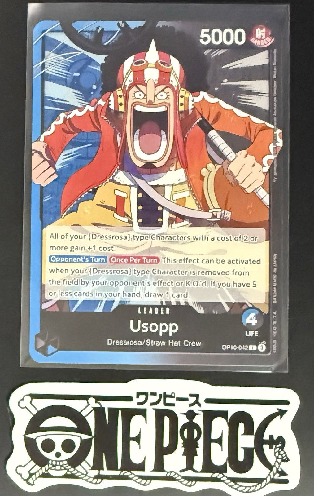 One Piece OP10-042 L Usopp - English - Regular - TCG - NM/M
