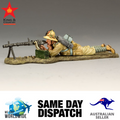 King & Country IF020 Machine Gunner MIB Retired
