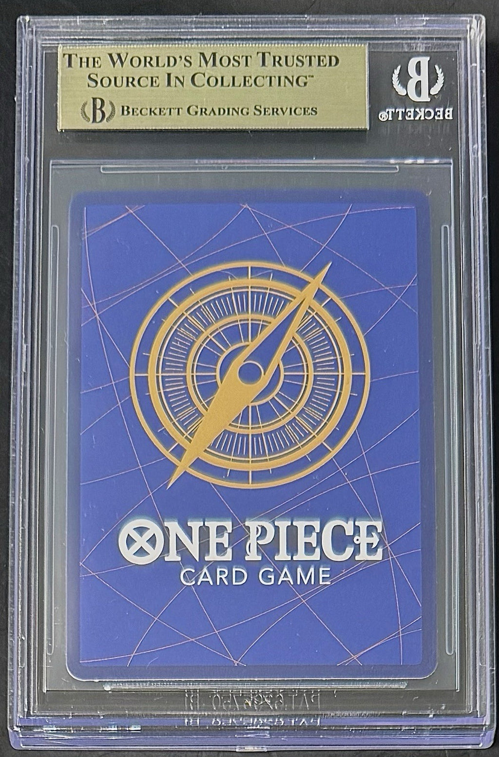 BGS 9.5 One Piece OP02-099 SR Sakazuki - English - PRB01 - Graded