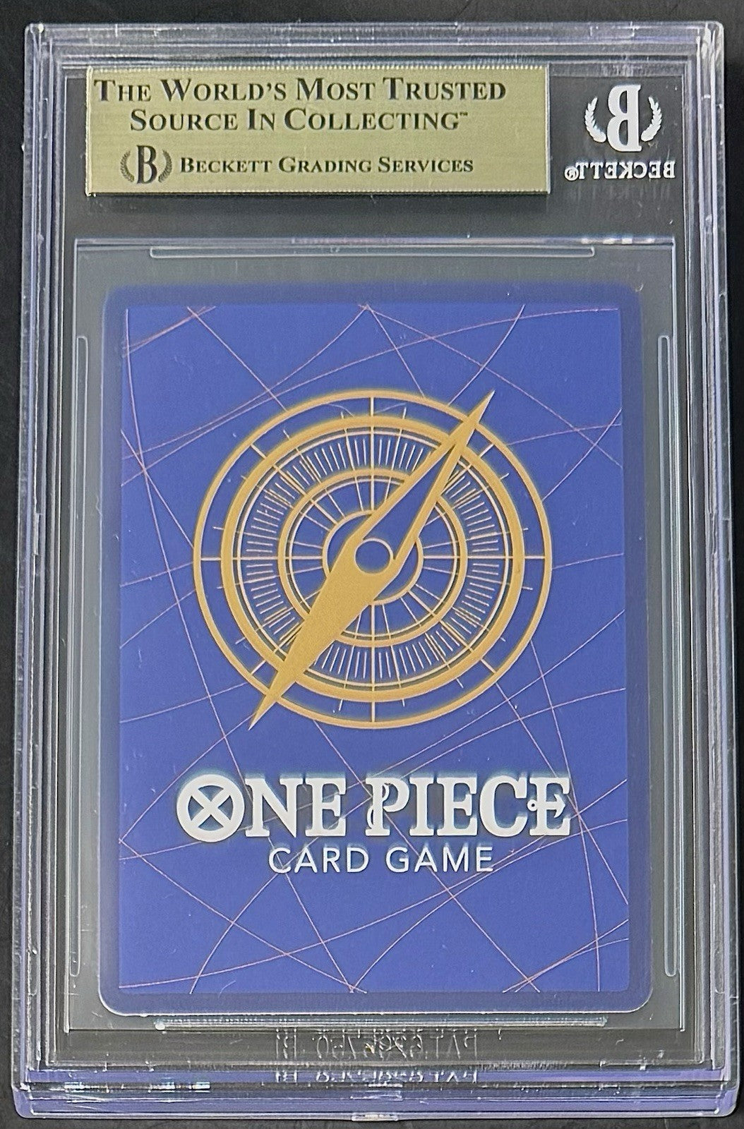 BGS 9.5 One Piece OP02-099 SR Sakazuki - English - PRB01 - Graded