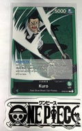 One Piece OP03-021 L Kuro - English - Leader - TCG - NM/M