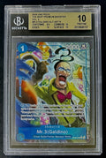 BGS 10 One Piece OP09-056 R* Mr.3(Galdino) - Alt Art - EN - Foil - PRB02 -Graded