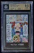 BGS 9.5 One Piece OP04 Don Card Alt Art - English - Kingdoms of Intrigue -Graded