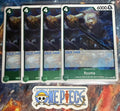 4x One Piece OP06-036 R Ryuma - Foil - English - Playset - TCG - NM/M