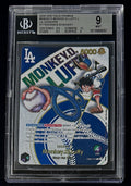 BGS 9 One Piece Night EB02-010 L Monkey.D.Luffy 2025 LA Dodgers  X Promo