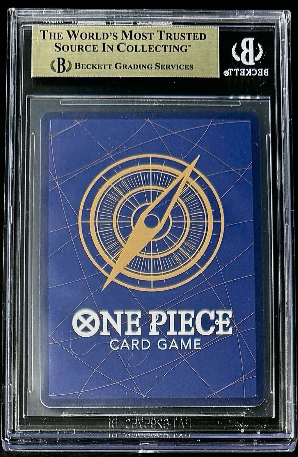 BGS 10 One Piece OP05-023 R Vergo - English - Awakening of the New Era - Graded