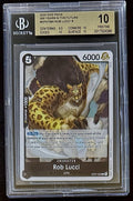 BGS 10 One Piece OP07-093 R Rob Lucci - English - 500 Years in the Future