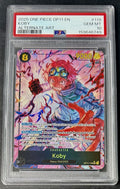 PSA 10 One Piece OP11-119 SEC* - Koby - Alt Art - EN - Divine Speed