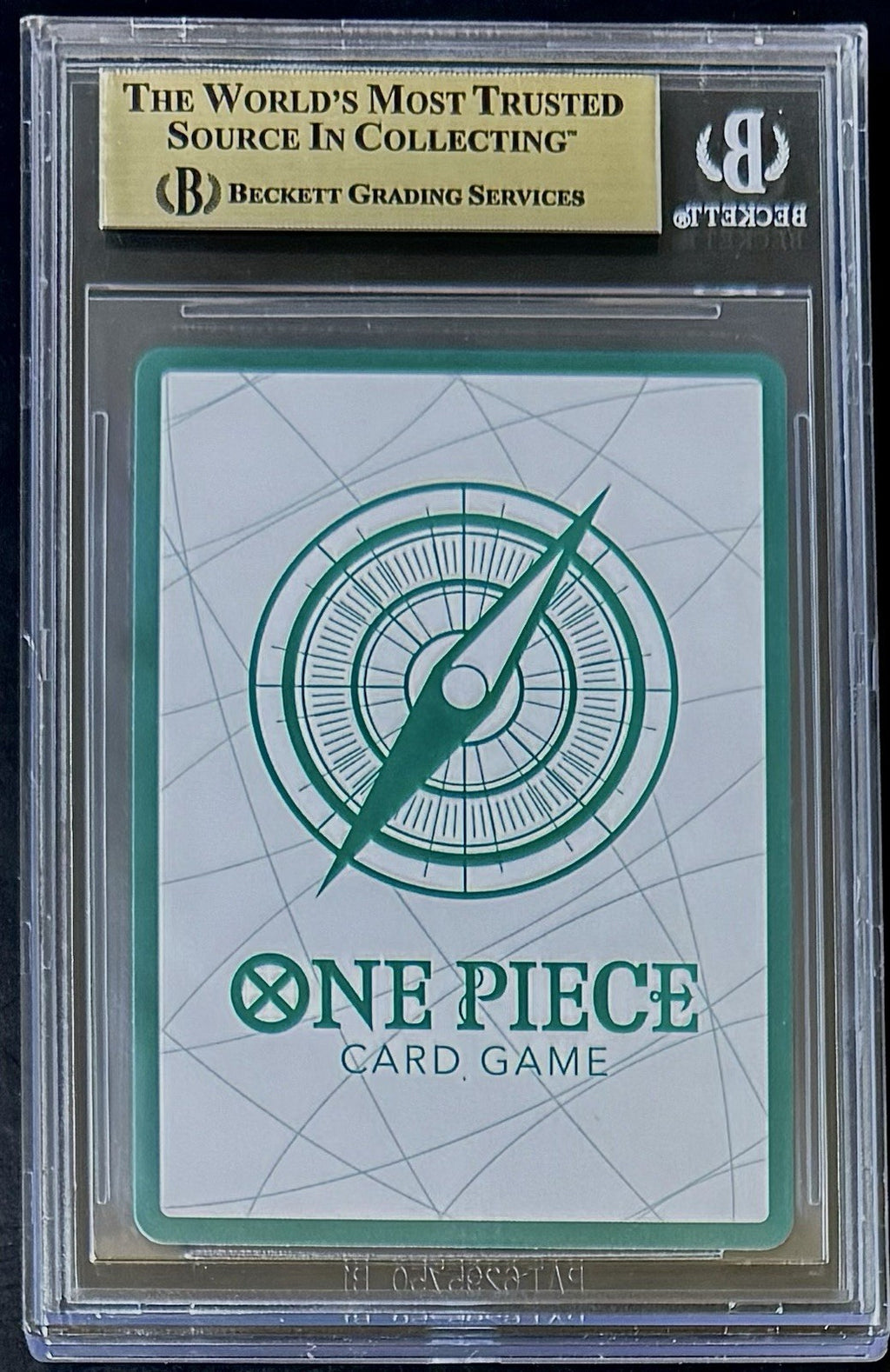 BGS 9.5 One Piece OP07 Don!! Card Alt Art - English - 500 Years Future - Graded
