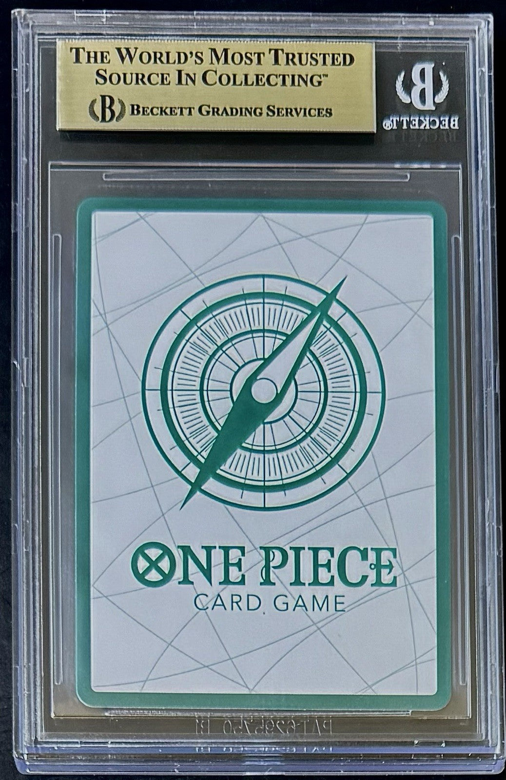 BGS 9.5 One Piece OP07 Don!! Card Alt Art - English - 500 Years Future - Graded