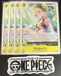 4x One Piece OP14-113 UC - Marguerite - EN - Regular - Play Set - NM/M