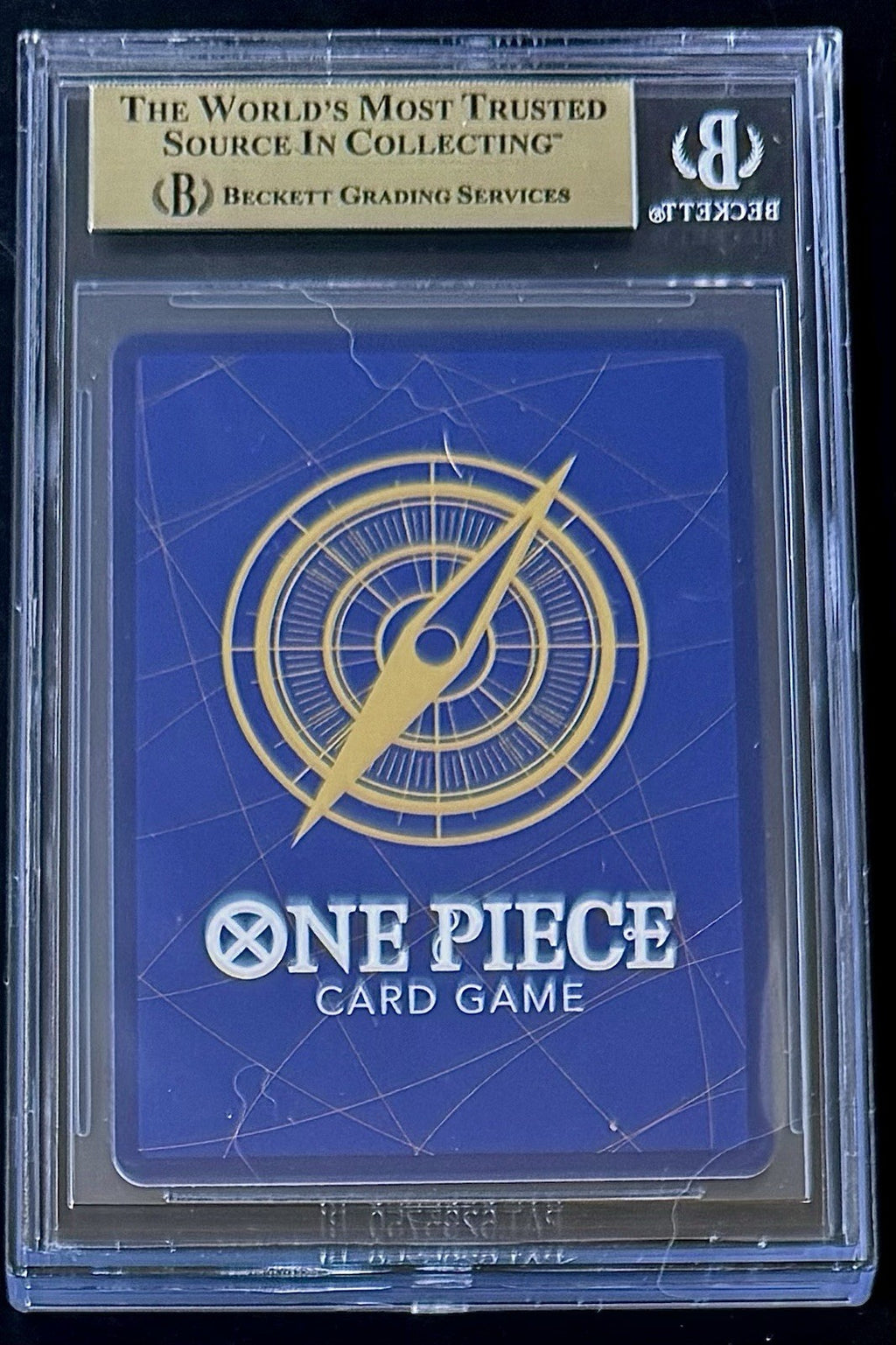BGS 9.5 One Piece OP03-079 UC* Vergo Full Art Foil - English - PRB01 - Graded