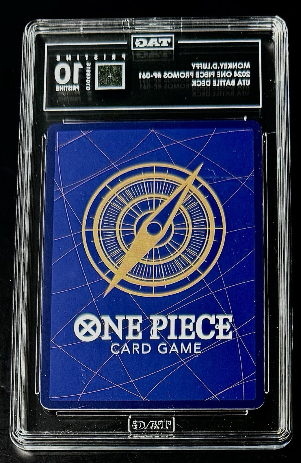 TAG 10 Pristine One Piece P-061 P Monkey.D.Luffy - EN - Uta Battle Deck - POP 1