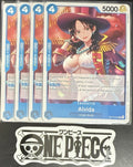 4 x One Piece OP12-042 C Alvida - ENG - Regular - Playset - NM/M