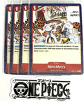 4x One Piece EB01-011 C Mini-Merry - ENG - Regular - Play Set - TCG - NM/M
