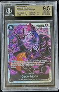 BGS 9.5 One Piece OP06-086 SR Gecko Moria Foil - English - Wings of the Captain